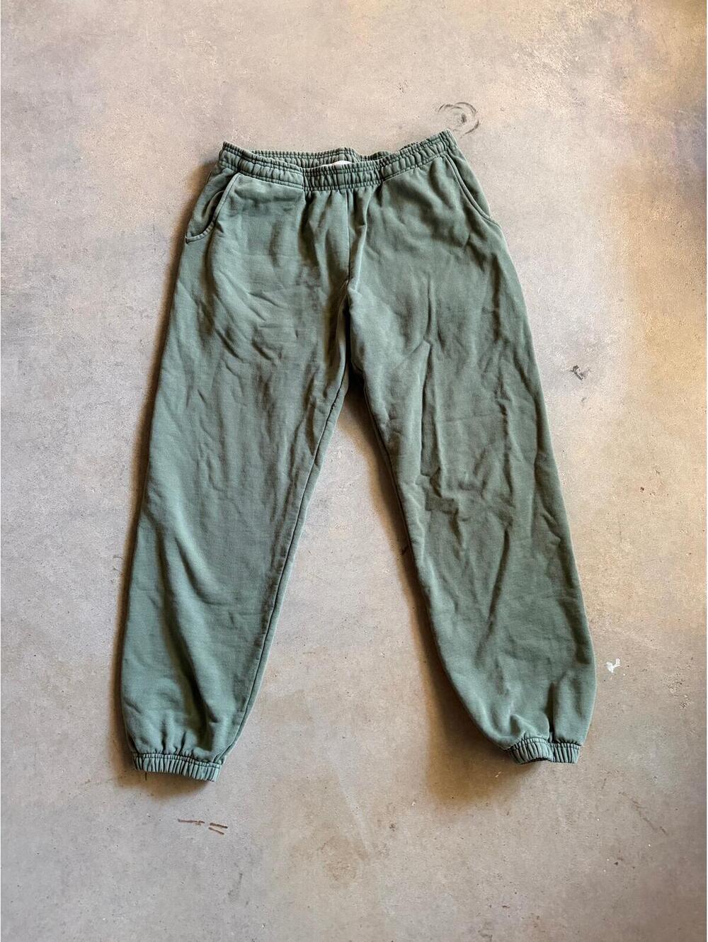 Melody Ehsani Faded Green Sweatpants Sz XL